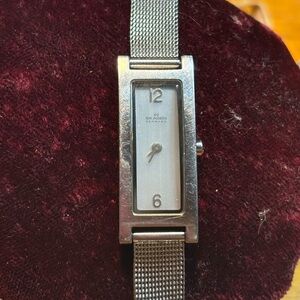 Skagen Silver Mesh women’s thin cocktail watch